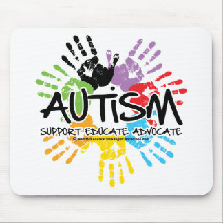 Alfombrilla De Ratón Autismo Handprint
