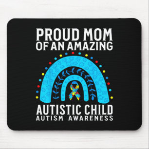 Alfombrilla De Ratón Autismo Mamá Autismo Apoyo a la Conciencia Regalos