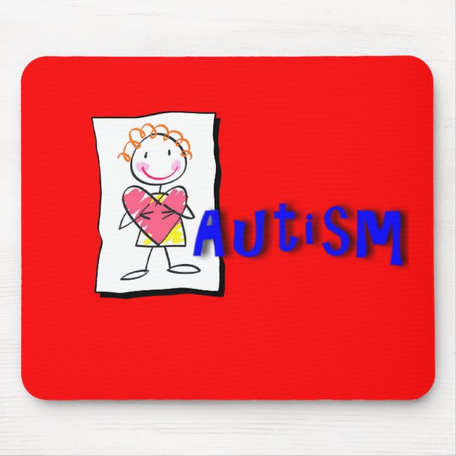 Alfombrilla De Ratón Autismo Mousepad (Frente)