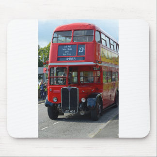 Alfombrilla De Ratón Autobús Vintage de Londres
