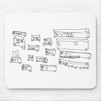 Alfombrilla De Ratón Autobuses
