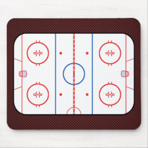 Alfombrilla De Ratón Autógrafo del compañero del juego de hockey list