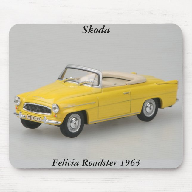 Alfombrilla De Ratón Automóvil descubierto de Skoda Felicia Mousepad (Frente)