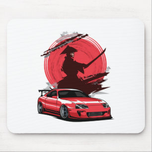 Alfombrilla De Ratón Automóvil japonés Supra de Samurai