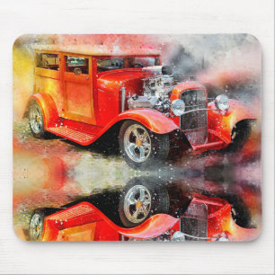 Alfombrilla De Ratón Automóvil Vintage