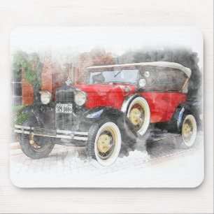 Alfombrilla De Ratón Automóvil Vintage