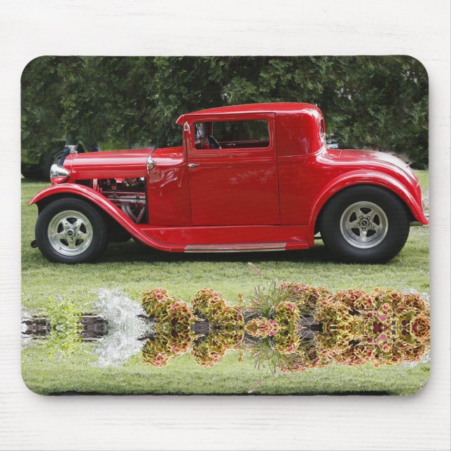 Alfombrilla De Ratón Automóvil Vintage (Frente)