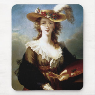Alfombrilla De Ratón autorretrato de Elisabeth Vigee-Lebrun