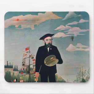 Alfombrilla De Ratón Autorretrato, de L'ile St. Louis, 1890