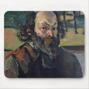 Alfombrilla De Ratón Autorretrato de Paul Cezanne el  , c.1873-76