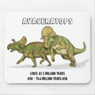 Alfombrilla De Ratón Avaceratops Dinosaur Mousepad