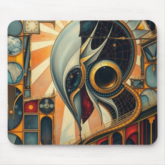 Alfombrilla De Ratón Avenger cósmico aleatorio (Frente)