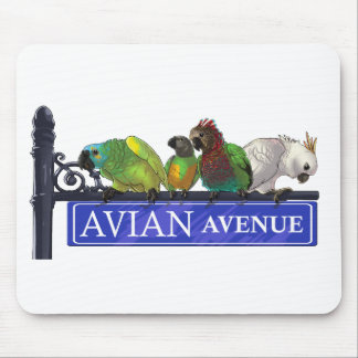 Alfombrilla De Ratón Avenida aviar Mousepad (elija cualquier color)