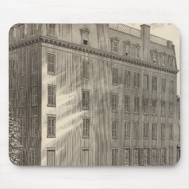 Alfombrilla De Ratón Avenida Lexington, baños turcos y romanos (Frente)