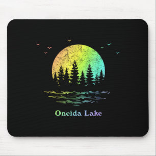 Alfombrilla De Ratón aventura al aire libre en el lago Oneida vacacione