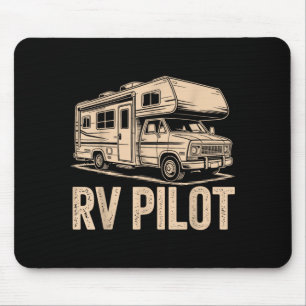 Alfombrilla De Ratón Aventura de viaje por carretera Rv camping autocar