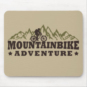 Alfombrilla De Ratón Aventura en bicicleta de montaña - Bicicleta de mo