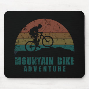 Alfombrilla De Ratón Aventura en bicicleta de montaña Mtb