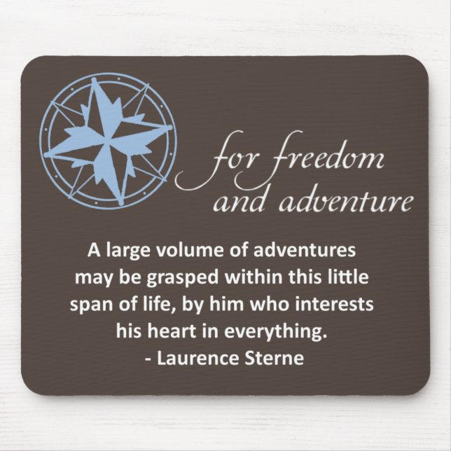 Alfombrilla De Ratón Aventura Mousepad (Frente)