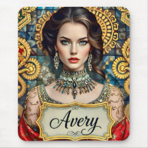 AVERY ~ Mujer hermosa ~ Mousepad