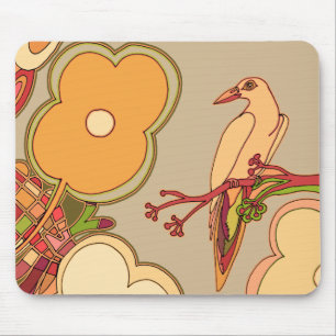 Alfombrilla De Ratón Aves caprichosas
