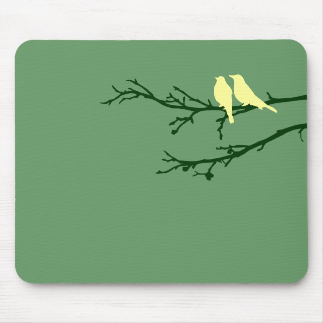 Alfombrilla De Ratón aves modestas (Frente)