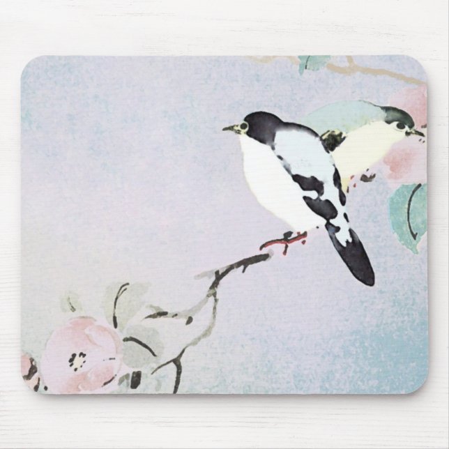 Alfombrilla De Ratón Aves relajantes ~ Mousepad (Frente)