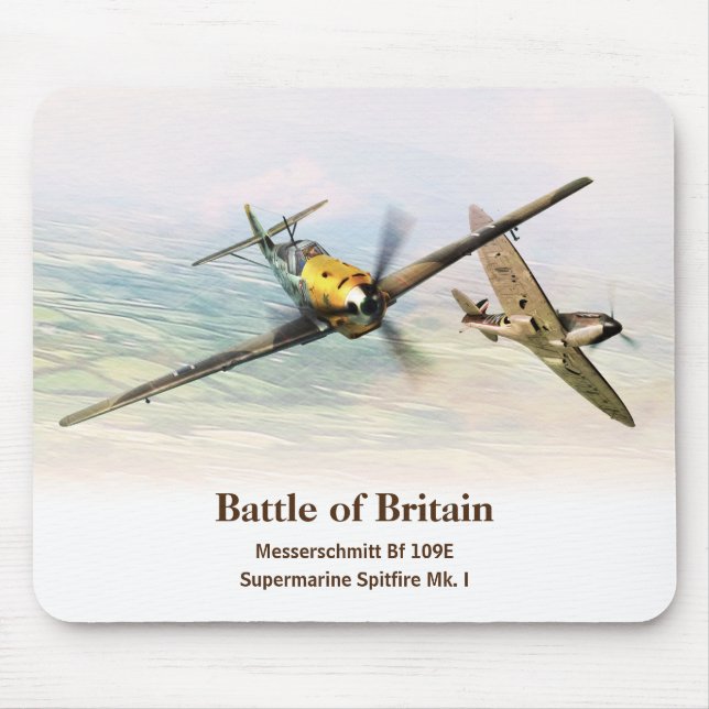 Alfombrilla De Ratón Aviation Art Mousepad "Battle of Britain" (Frente)