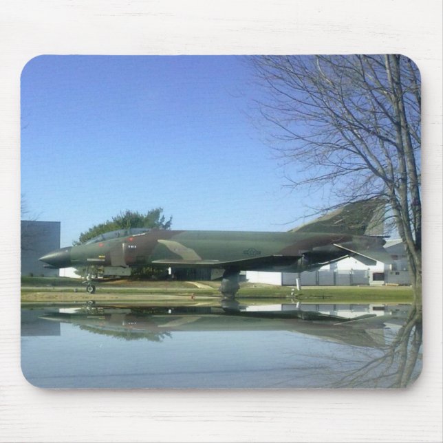Alfombrilla De Ratón Avión de combate (F4-Phantom) Mousepad (Frente)