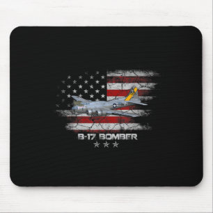 Alfombrilla De Ratón Avión de guerra de bombarderos B-17 de la Fortalez