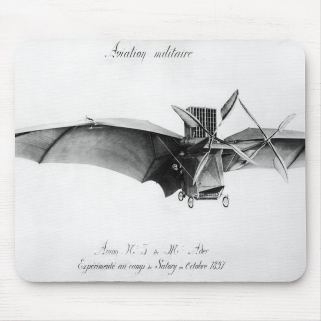 Alfombrilla De Ratón Avion III, 'el Bat (Frente)