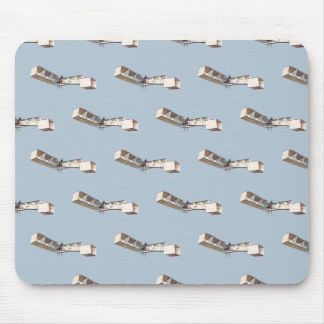 Alfombrilla De Ratón Avión Santos-Dumont 14-Bis (Frente)