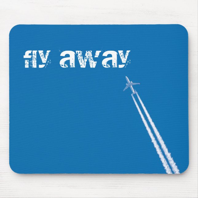 Alfombrilla De Ratón Avión volador (Frente)