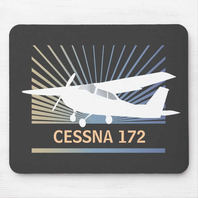 Alfombrilla De Ratón Aviones de ala alta (Frente)