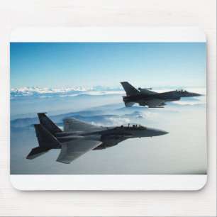 Alfombrilla De Ratón Aviones de combate de la Fuerza Aérea