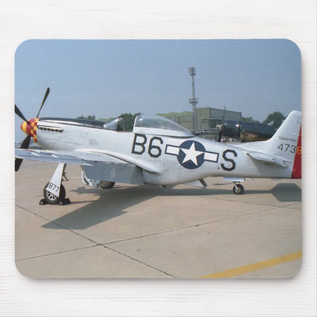 Alfombrilla De Ratón Aviones del mustango P-51D (Frente)