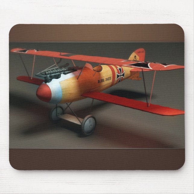 Alfombrilla De Ratón Aviones Mousepad de Albatros (Frente)