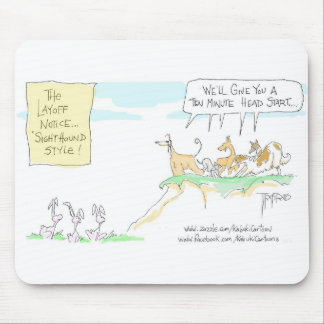 Alfombrilla De Ratón AVISO del DESPIDO - Mousepad