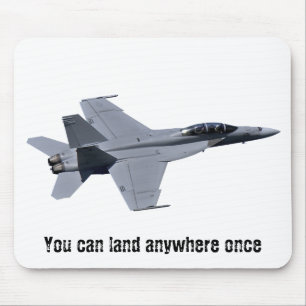 Alfombrilla De Ratón Avispón estupendo Mousepad de la marina de guerra