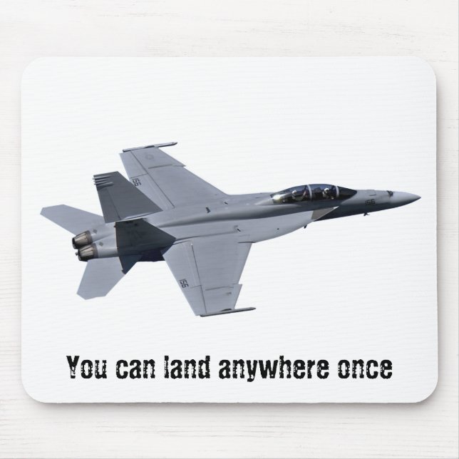 Alfombrilla De Ratón Avispón estupendo Mousepad de la marina de guerra (Frente)