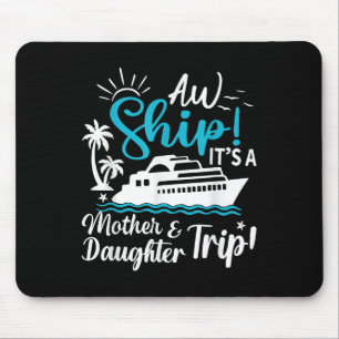 Alfombrilla De Ratón Aw Ship It A Mother And Daughter Triise Fami
