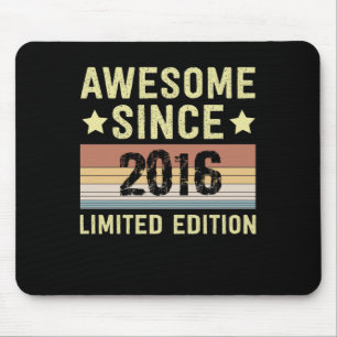 Alfombrilla De Ratón Awesome Since 2016 Birthday