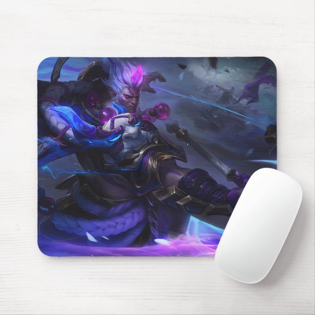 Alfombrilla De Ratón Ax Wielder Gaming Mousepad | Guerrero legendario (Con ratón)
