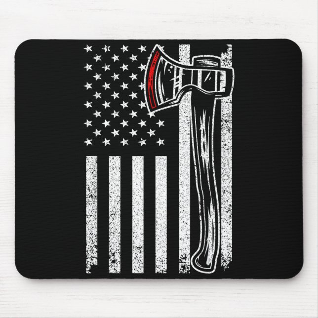 Alfombrilla De Ratón Axe Throwing Novelty For Men Women Ax Thrower Axe  (Frente)