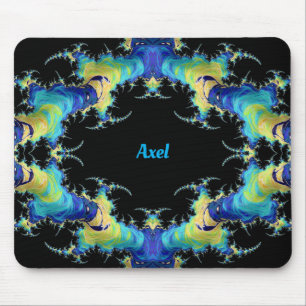 Alfombrilla De Ratón AXEL ~ Extraño patrón 3D ~ Personalizado