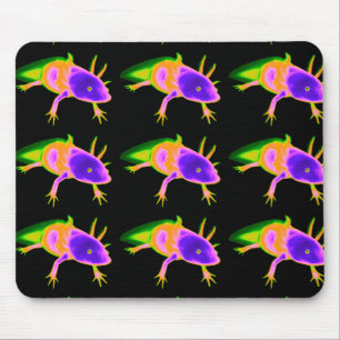 Alfombrilla De Ratón Axolotl eléctrico