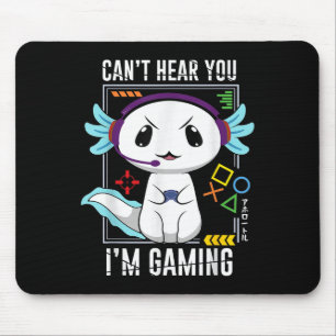 Alfombrilla De Ratón Axolotl Gaming Salamander Como Gamer