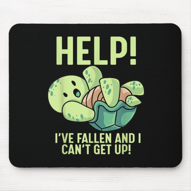 Alfombrilla De Ratón Ayuda a que haya caído y no puedo entender el humo (Frente)