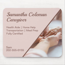 Alfombrilla De Ratón Ayuda personal del cuidador