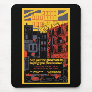Alfombrilla De Ratón Ayudar a su vecindario